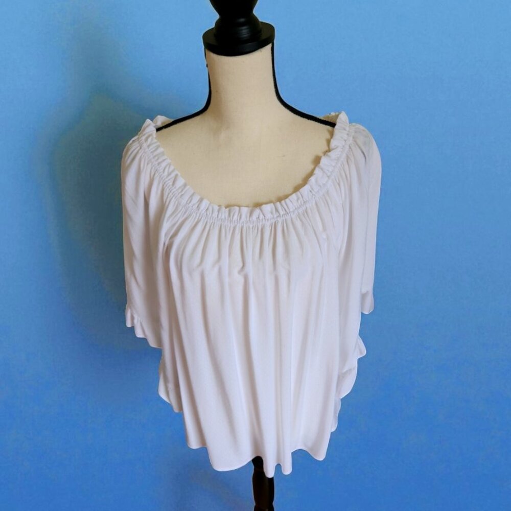 H&M Off-Shoulder Ruffle Blouse